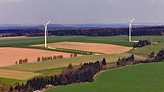 Větrná elektrárna Věžnice. (2012)