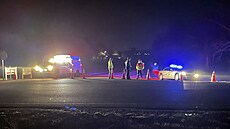 V americkém stát� Kentucky se v noci na st�edu srazily a následn� z�ítily dva...