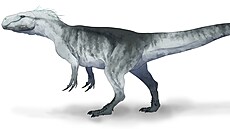 Souasná pedstava o vzezení alosauroidního teropoda druhu Xuanhanosaurus...