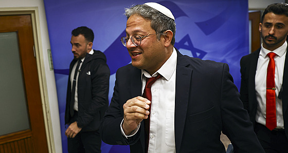 Izraelský ministr národní bezpenosti Itamar Ben Gvir