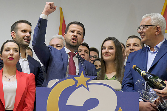 Jakov Milatovi vítzství v prezidentských volbách. (2. dubna 2023)