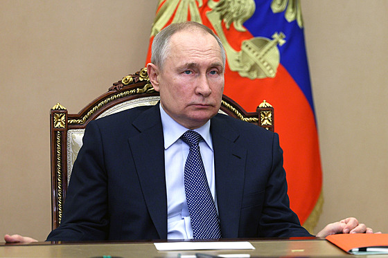 Ruský prezident Vladimir Putin (2. dubna 2023)