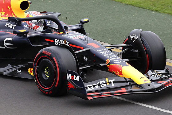 Max Verstappen z Red Bullu jede kvalifikaci na Velkou cenu Austrálie.