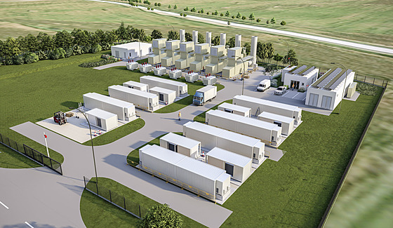 U Vra�an na M�lnicku za�ala na konci b�ezna stavba za�ízení, jeho� sou�ástí...