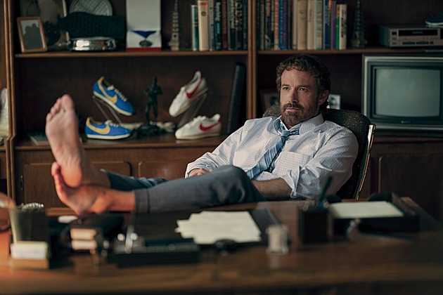Ben Affleck ve filmu vede firmu, která vyrábí sportovní obuv Nike.