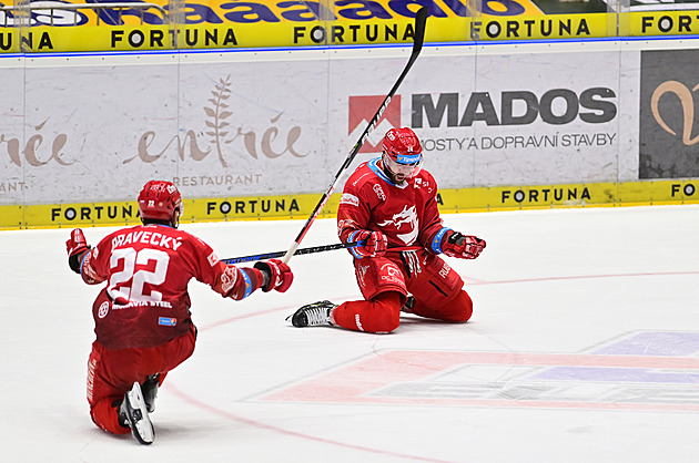 Pardubice - Třinec 0:3. Pevnou obranou vstříc úspěchu, hosté srovnali stav série