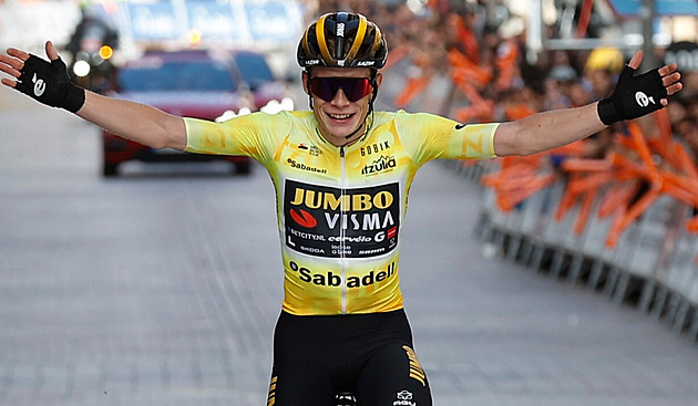 Vingegaard etapovým vítězstvím potvrdil triumf v závodě Kolem Baskicka