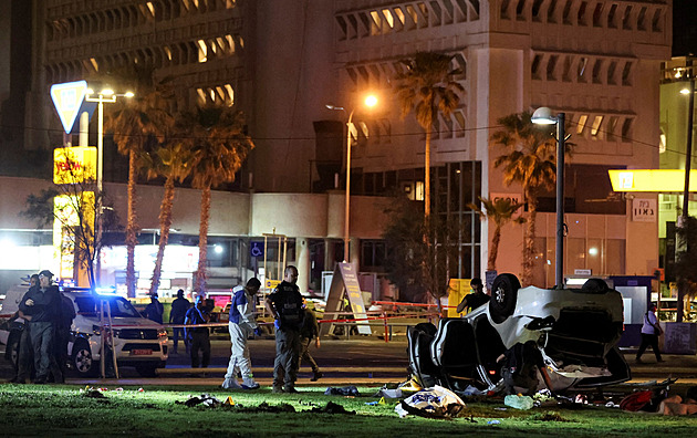 Při střelbě v Tel Avivu zemřel jeden člověk, úřady hovoří o terorismu