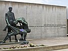 Pomník obtem, kteí zemeli v koncentraním táboe v letech 19361945.