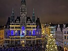 Libereck� radnice o V�noc�ch