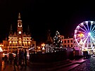 Libereck� radnice o V�noc�ch