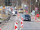 Ve Zl�n� za�ala oprava B�eznick� ulice. Dopravn� omezen� znamenaj� pro �idi�e...