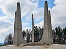 Monument z roku 1975 od architekta ebestiána Zeliny je po obnov vyitný....