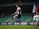 Tereza Szewieczková slaví gól proti Maroku