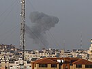 Kou v Pásm Gaza po Izraelské odpovdi na rakety Palestinc. (5. dubna 2023)