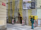 Spor se to kolem rekonstrukce domu slo 21 v centru Jihlavy. Dm ve spodn...