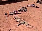 Tla zabitých na vojenské základn nedaleko Ouagadougou (29. bezna 2023)