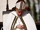 Pape Frantiek slouí mi na Velikononí nedli. (9. dubna 2023)