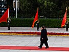 Francouzský prezident Emmanuel Macron se v Pekingu seel s ínským protjkem...