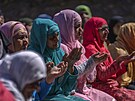 Oslavy muslimského svátku ramadán v Indii (7. dubna 2023)