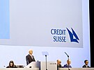 Pedseda pedstavenstva Credit Suisse Axel Lehmann na valné hromad 4. dubna...