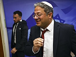 Izraelský ministr národní bezpe�nosti Itamar Ben Gvir