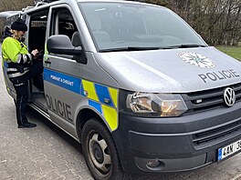 Policejní auta, ilustraní snímky.