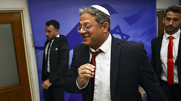 Izraelsk ministr nrodn bezpenosti Itamar Ben Gvir