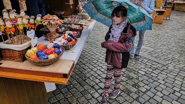 Velikonon trhy v Olomouci. (7. dubna 2023)