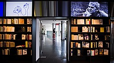 Slavnostní otevření Knihovny Milana Kundery v Moravské zemské knihovně v Brně....