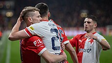 Hrái Slavie se radují z vyrovnání proti Bohemians.
