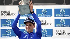 Mathieu van der Poel, vítěz závodu Paříž-Roubaix