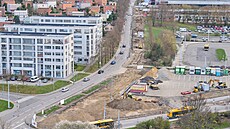 Oprava ulice Beznická  a kiovatky s Mostní ulicí omezila dopravu ve Zlín....