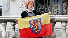 Ekonomka Lenka Hola�ová je první místop�edsedkyní spolku Moravská národní obec....