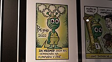 Galerie Tančící dům připomene výstavou komiks Štěpána Mareše Zelený Raoul