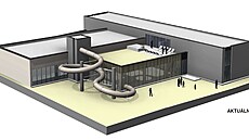 �eská Ves má u� n�kolik let studii nového plaveckého areálu, v n�m� by nechyb�l...