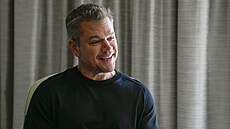 Matt Damon b�hem rozhovoru v rámci propagace snímku Air: Zrození legendy (27....