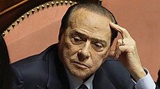Italský expremiér Silvio Berlusconi (26. října 2022)