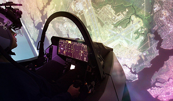 Realistický simulátor letounu F-35