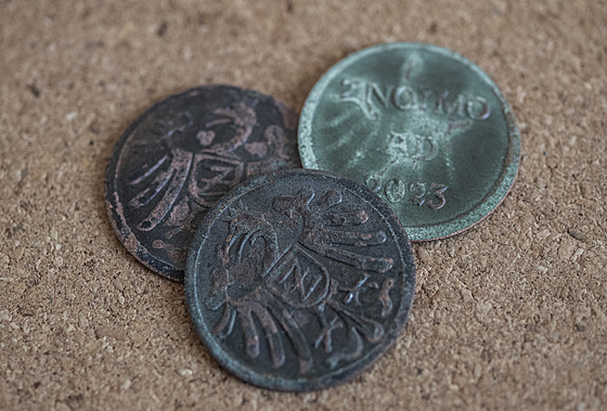 První repliky historických znojemských mincí i se souasným letopotem.