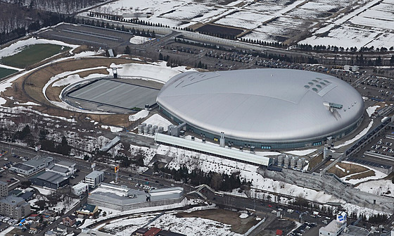 Sapporo Dome má hostit zimní olympiádu, pokud bude japonská kandidatura úspěšná.