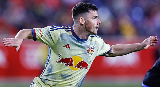 Dante Vanzeir v dresu New York Red Bulls