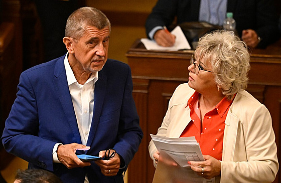 Poslankyn za ANO a stínová ministryn zemdlství Margita Balatíková s...