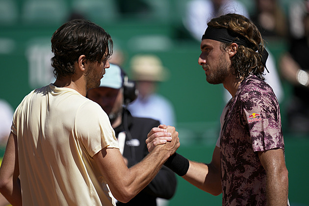 Tsitsipas v Monte Carlu dohrál ve čtvrtfinále, nestačil na Fritze