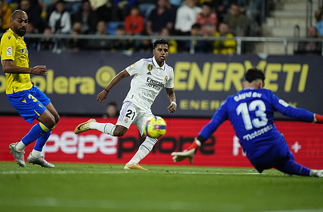 Real Madrid zvítězil v Cádizu. Baskické derby ovládlo Bilbao, dva góly dal Williams