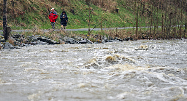V Česku stouply hladiny řek. Moravská Dyje byla na stupni extrémního nebezpečí