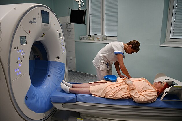Nemocnice v Krnov m nov CT Canon 1