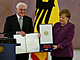 Nmeck prezident Frank-Walter Steinmeir ocenil bvalou kanclku Angelu...