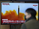 Severní Korea odpálila dalí balistickou raketu, dopadla mimo ostrov Hokkaidó....