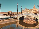 Monumentální panlské námstí v Seville